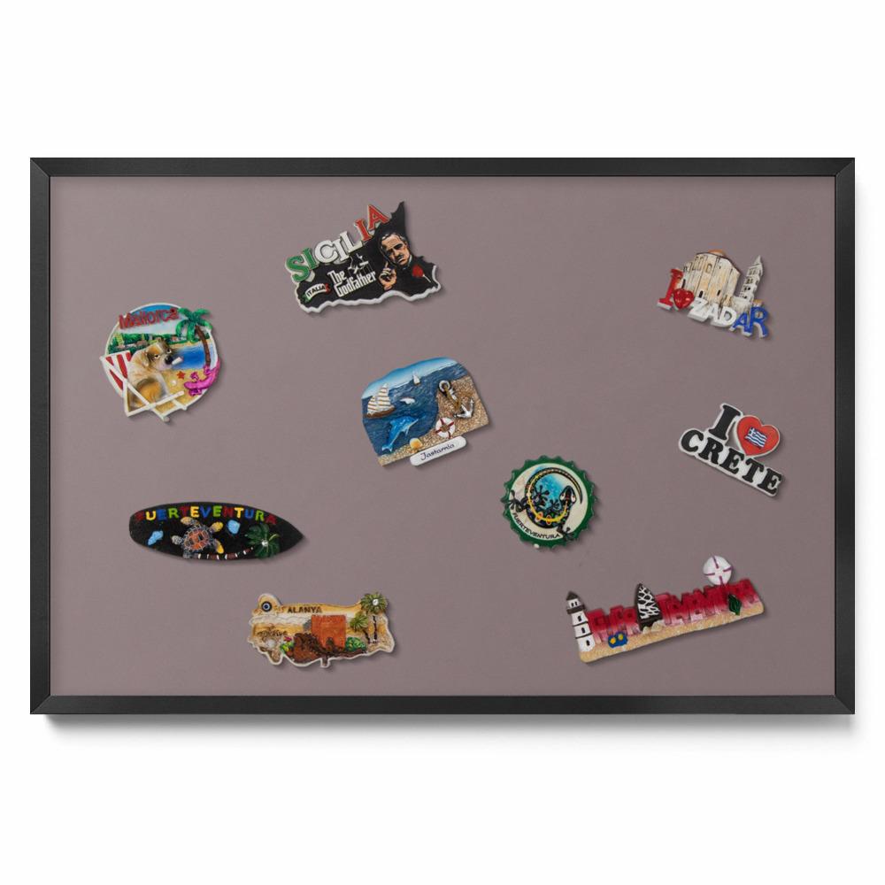 Svetlohnedá farba Magnetická tabuľa