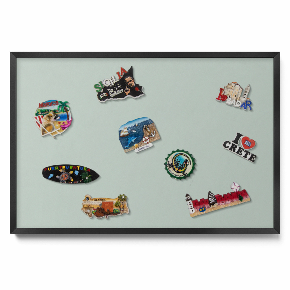 Magneticka tabula na stenu Celadónová farba