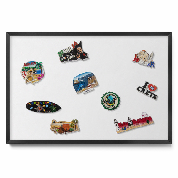 Tabula na magnetky na stenu Farba biela