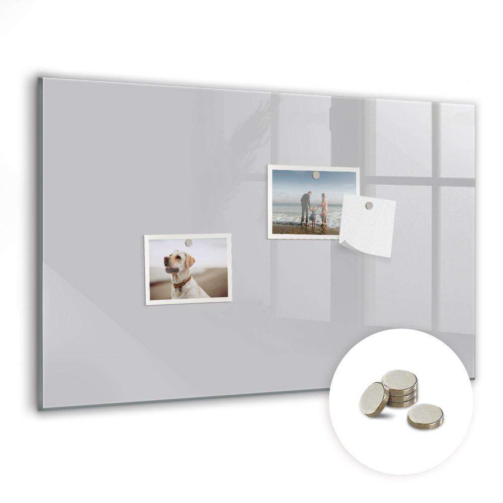 Detská magnetická tabuľa Farba svetlosivá