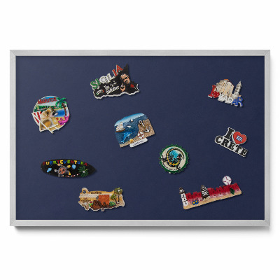 Magnetická tabuľa na magnetky Farba: tmavo modrá