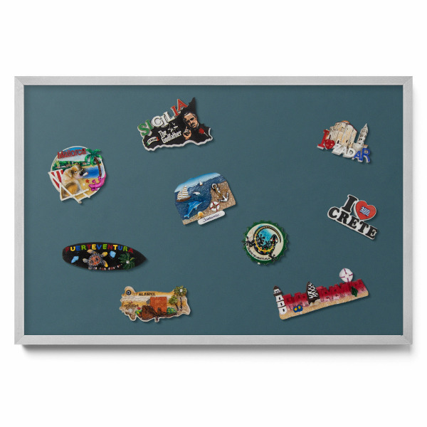 Tabula na magnetky na stenu Tmavo tyrkysová farba