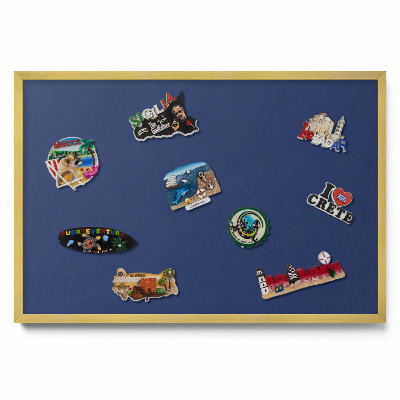 Tmavomodrá farba Magnetická tabuľa