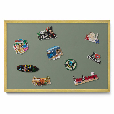 Tabula na magnetky na stenu Olivová farba