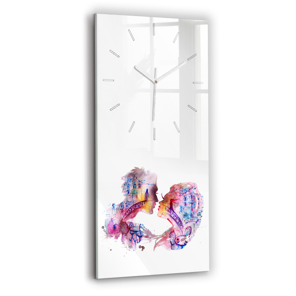 Vertikálne hodiny Dve telá, jedna duša