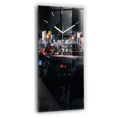 Vertikálne hodiny Auto v Tokiu