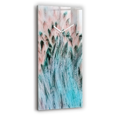 Vertikálne hodiny Farebné perie