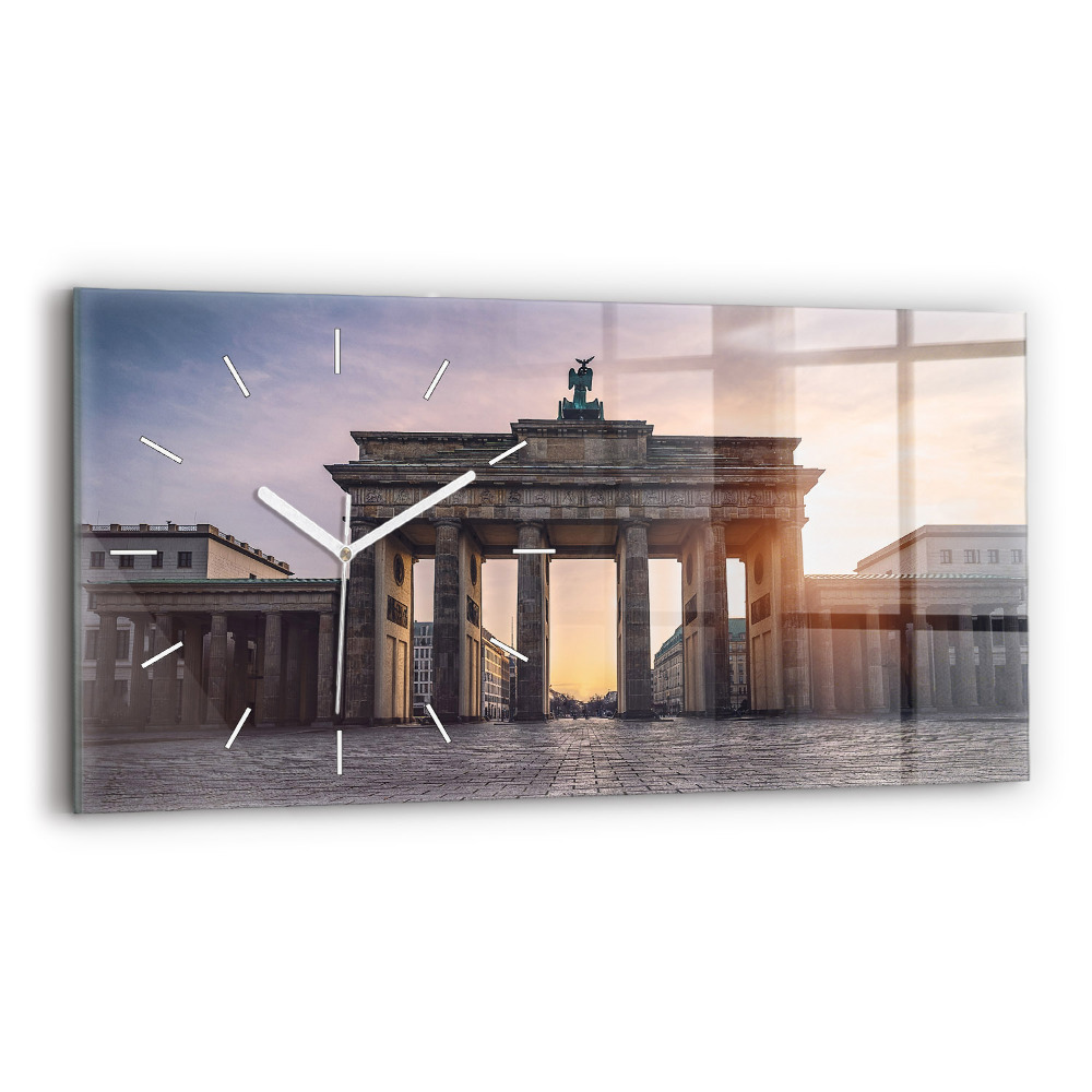 Horizontálne hodiny Brandenburská brána