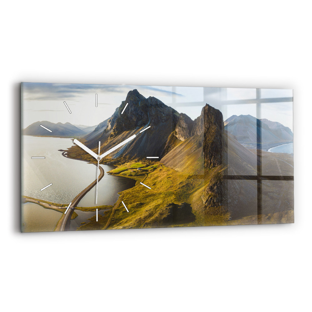 Sklenené hodiny Cesta na Islande