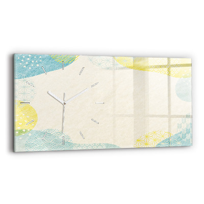 Sklenené hodiny Vzor rámu