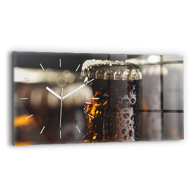 Sklenené hodiny Sklenené fľaše