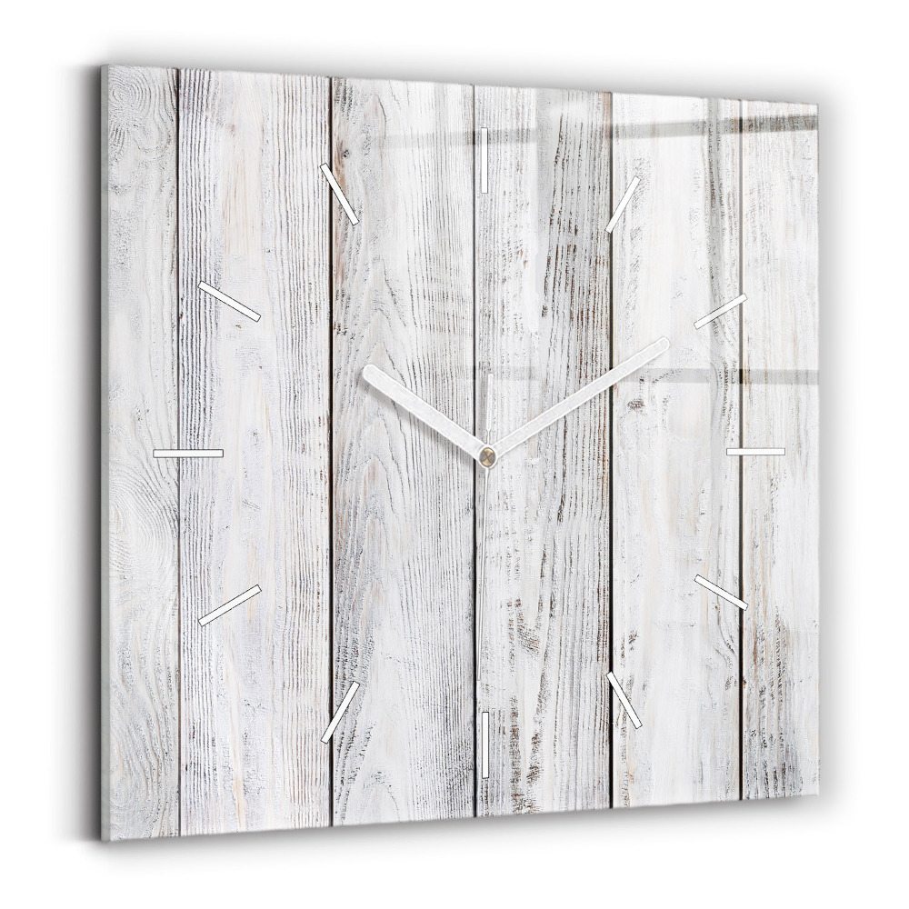 Štvorcové hodiny Maľované dosky