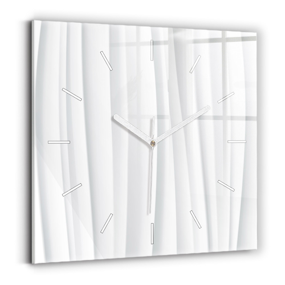 Sklenené hodiny Textúra vĺn