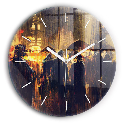 Okrúhle sklenené hodiny Impresionizmus v umení Trh