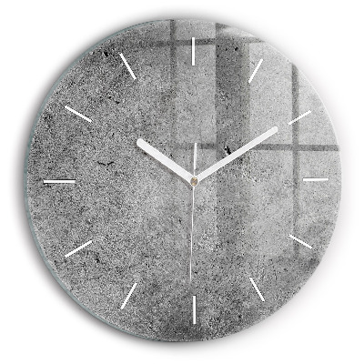 Okrúhle nástenné hodiny Priemyselná stena