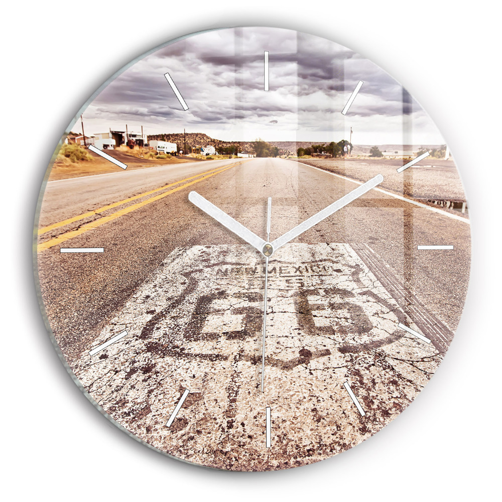 Okrúhle hodiny Route 66 USA