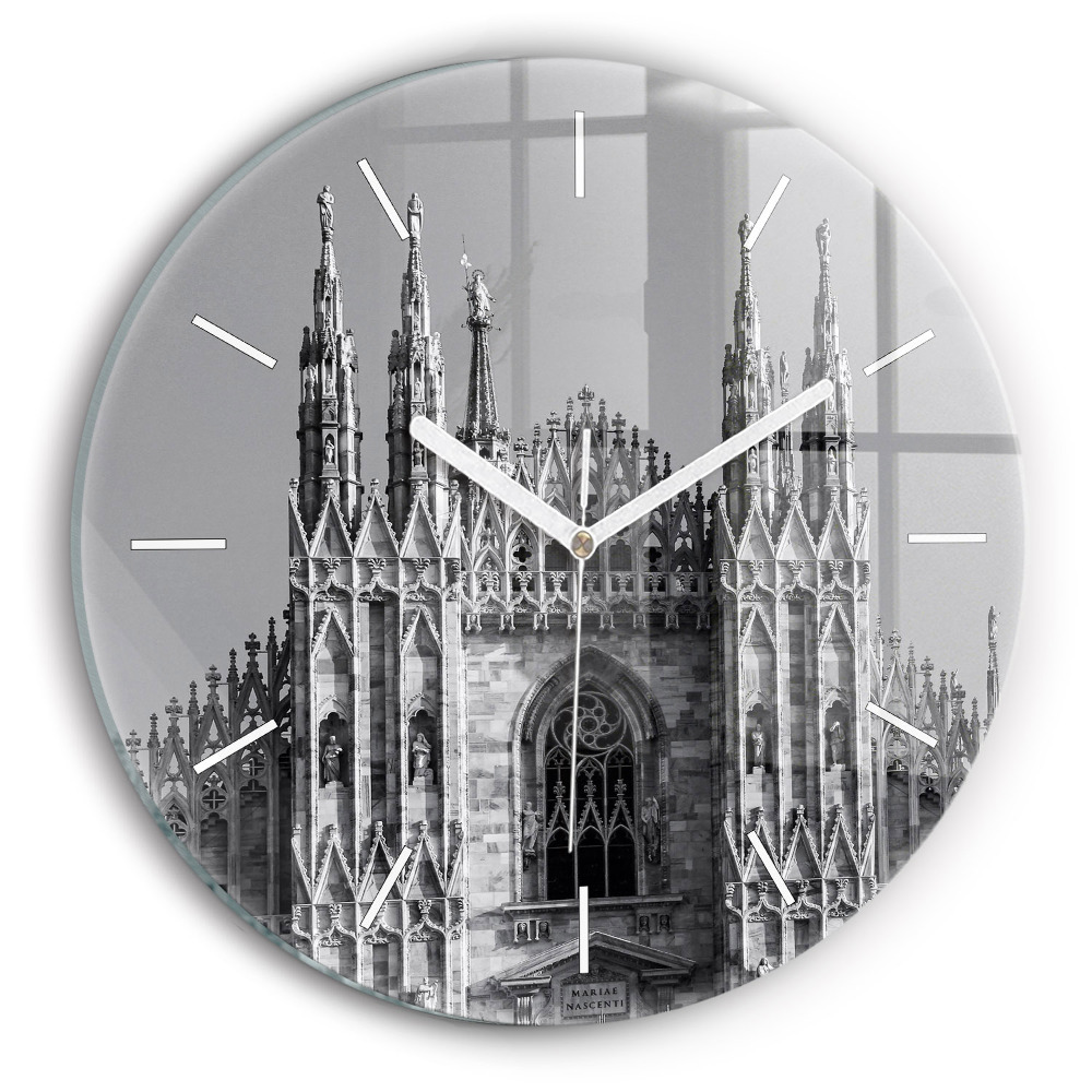 Okrúhle nástenné hodiny Katedrála Duomo Di Milano