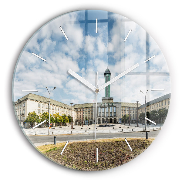 Okrúhle hodiny Panoráma Ostravy