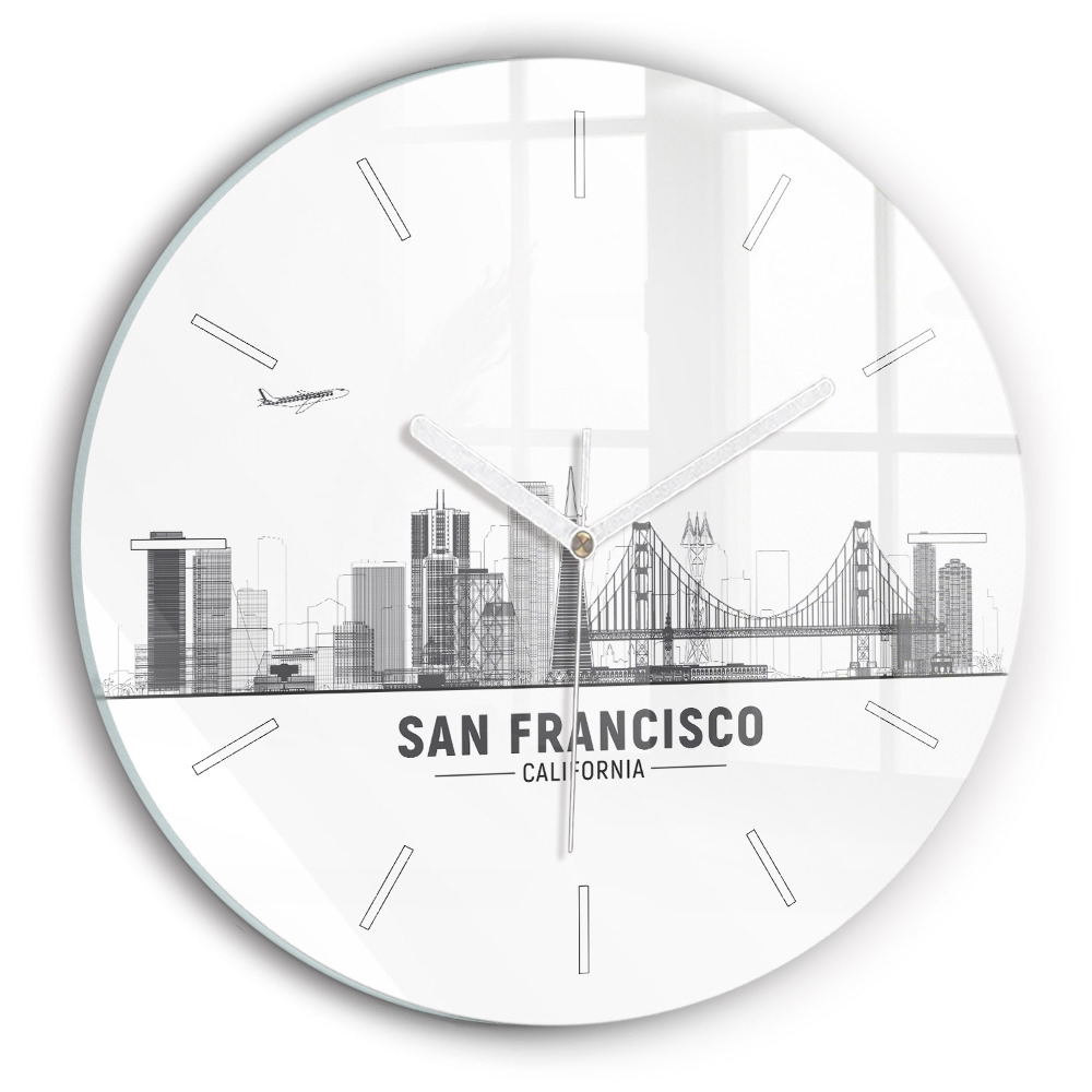 Okrúhle hodiny Panoráma San Francisca