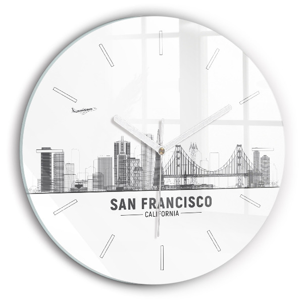 Okrúhle hodiny Panoráma San Francisca