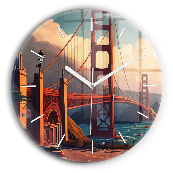 Okrúhle hodiny Most v San Franciscu