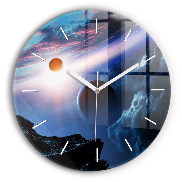 Okrúhle hodiny Veľká galaxia